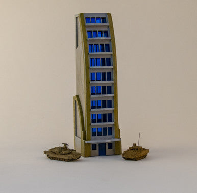 6mm Ultra Modern / Future City Building 285CSS050-5 (Online Order Only)