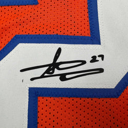 Facsimile Autographed Steve Atwater Denver Orange Reprint Laser Auto Football Jersey Size Men's XL (ONLINE ORDER ONLY)