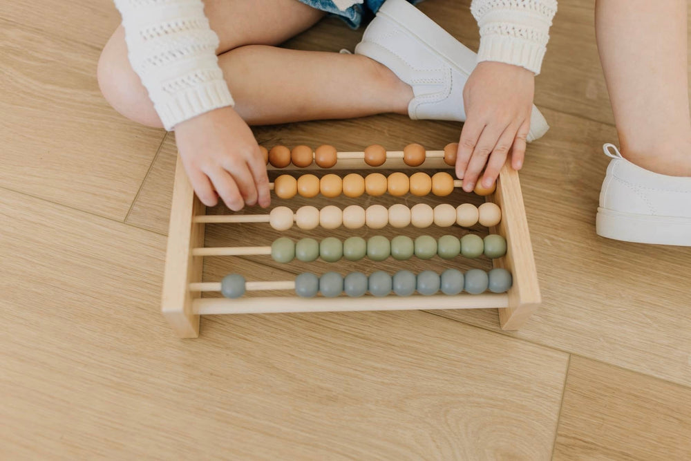 Neutral Wooden Abacus (ONLINE ORDER ONLY)