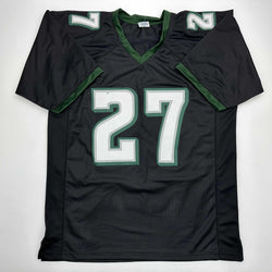 Facsimile Autographed Malcolm Jenkins Philadelphia Black Reprint Laser Auto Football Jersey Size Men's XL (ONLINE ORDER ONLY)