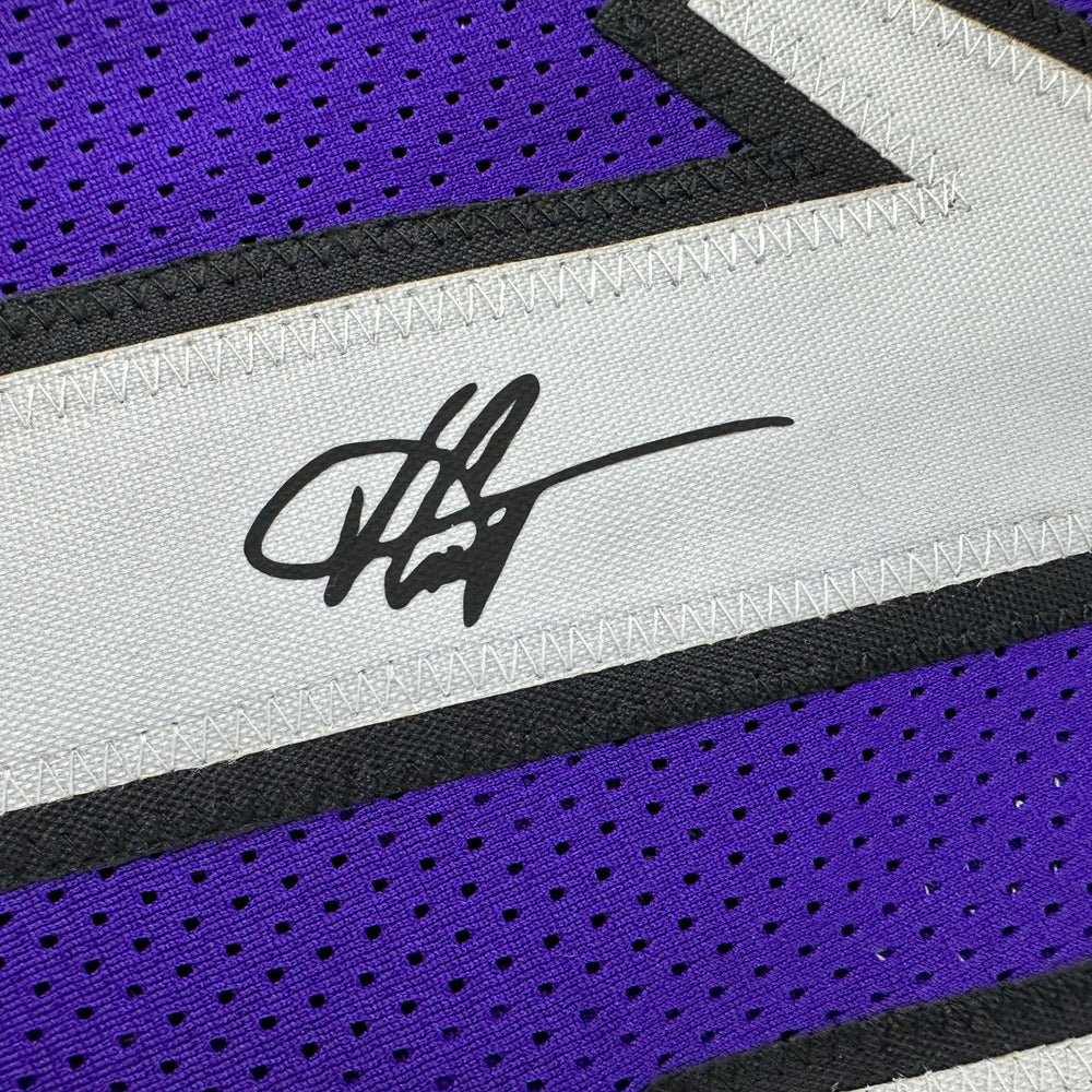 Facsimile Autographed Vince Carter Toronto Purple Reprint Laser Auto Basketball Jersey Size Men's XL (ONLINE ORDER ONLY)