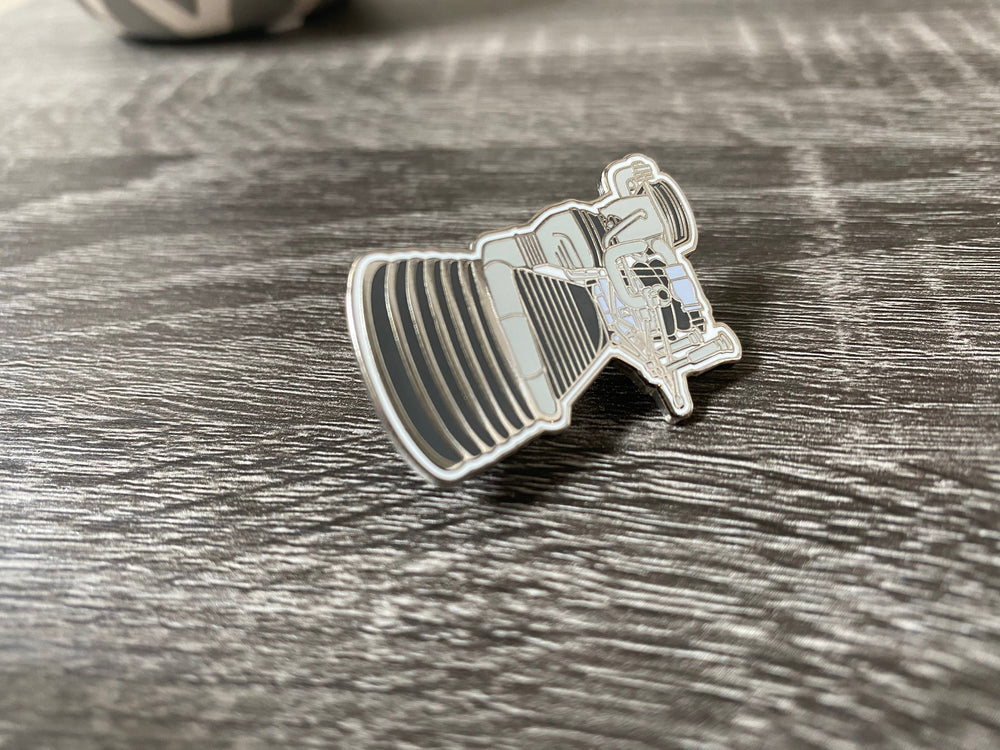 F-1 Engine (Saturn V 1st Stage) Hard Enamel Pin (ONLINE ORDER ONLY)