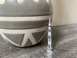 Saturn V Launch Vehicle Enamel Pin (ONLINE ORDER ONLY)