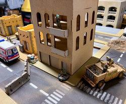 28mm Middle East Three Story Building - 28MMDF283 (Online Order Only)