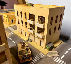 28mm Middle East Three Story Building - 28MMDF284 (Online Order Only)
