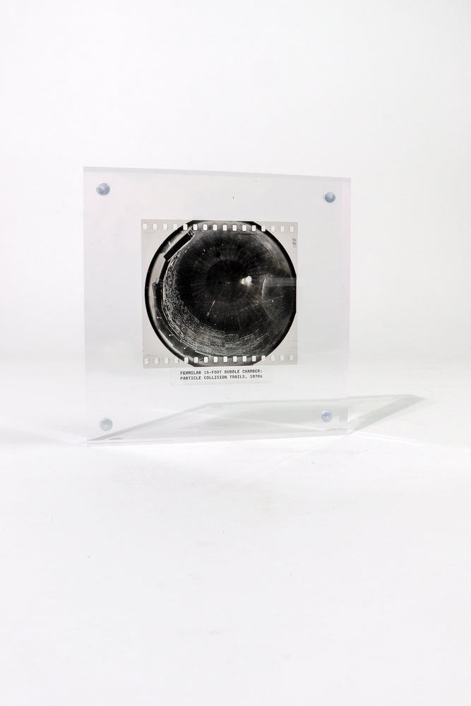 Fermilab Bubble Chamber Particle Collision Photo (ONLINE ORDER ONLY)