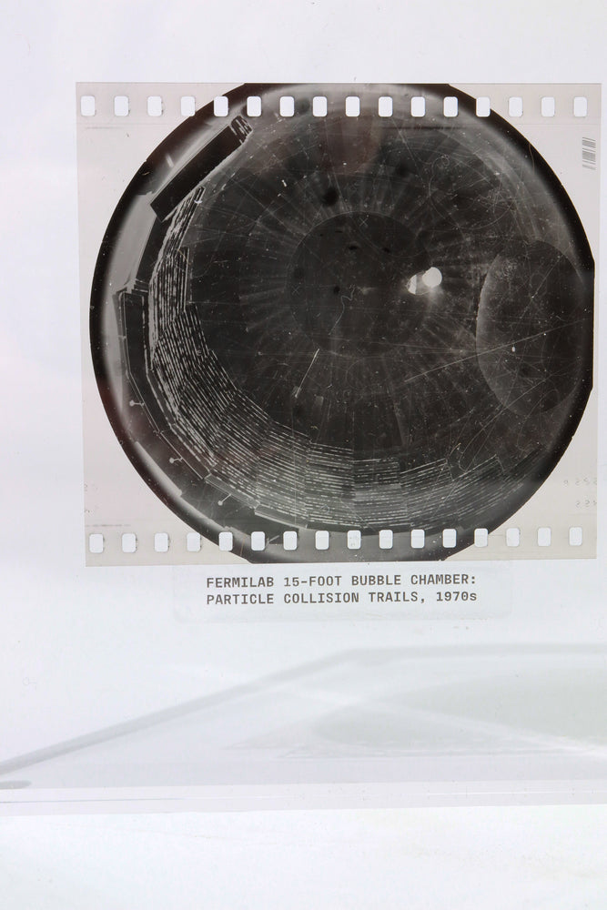 Fermilab Bubble Chamber Particle Collision Photo (ONLINE ORDER ONLY)