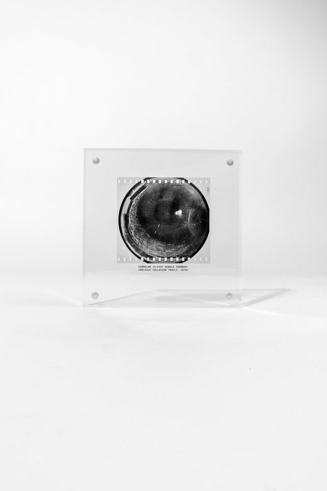 Fermilab Bubble Chamber Particle Collision Photo (ONLINE ORDER ONLY)