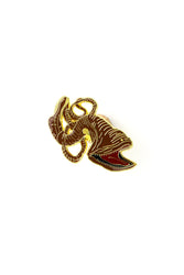 Gulper Eel Enamel Pin (Saccopharynx) (ONLINE ORDER ONLY)