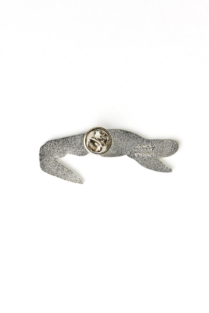 Frilled Shark Enamel Pin (Chlamydoselachus anguineus) (ONLINE ORDER ONLY)
