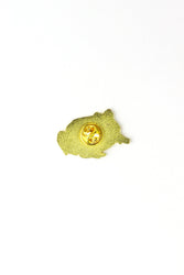 Surinam Horned Frog Enamel Pin (Ceratophrys cornuta) (ONLINE ORDER ONLY)