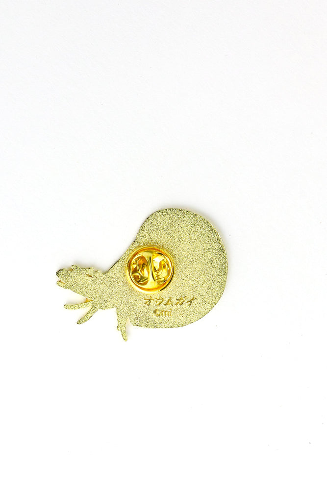 Chambered Nautilus Enamel Pin (Nautilus pompilius) (ONLINE ORDER ONLY)