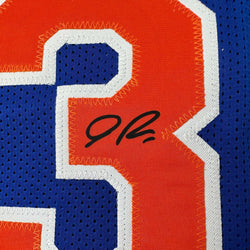 Facsimile Autographed Julius Randle New York Blue Reprint Laser Auto Basketball Jersey Size Men's XL (ONLINE ORDER ONLY)
