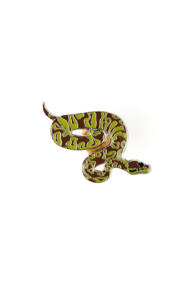 Ball Python Enamel Pin (Python regius) (ONLINE ORDER ONLY)