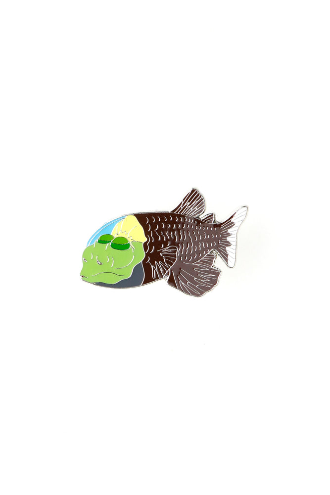 Barreleye Enamel Pin (Macropinna microstoma) (ONLINE ORDER ONLY)