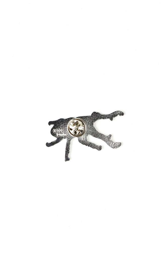 Giraffe Stag Beetle Enamel Pin (Prosopocoilus giraffa) (ONLINE ORDER ONLY)
