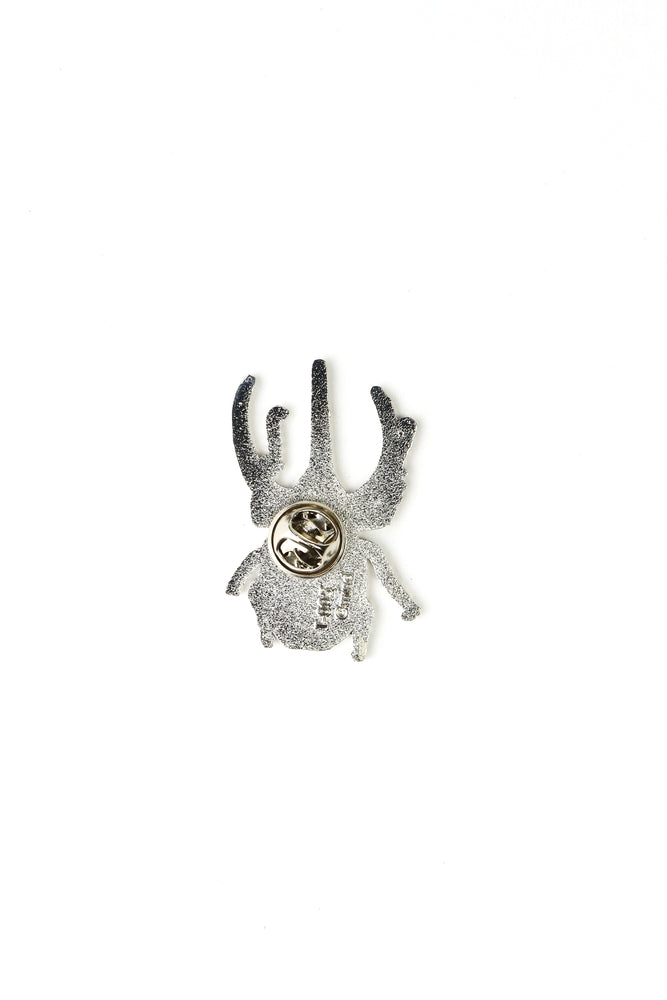 Chiron Beetle Enamel Pin (Chalcosoma chiron) (ONLINE ORDER ONLY)