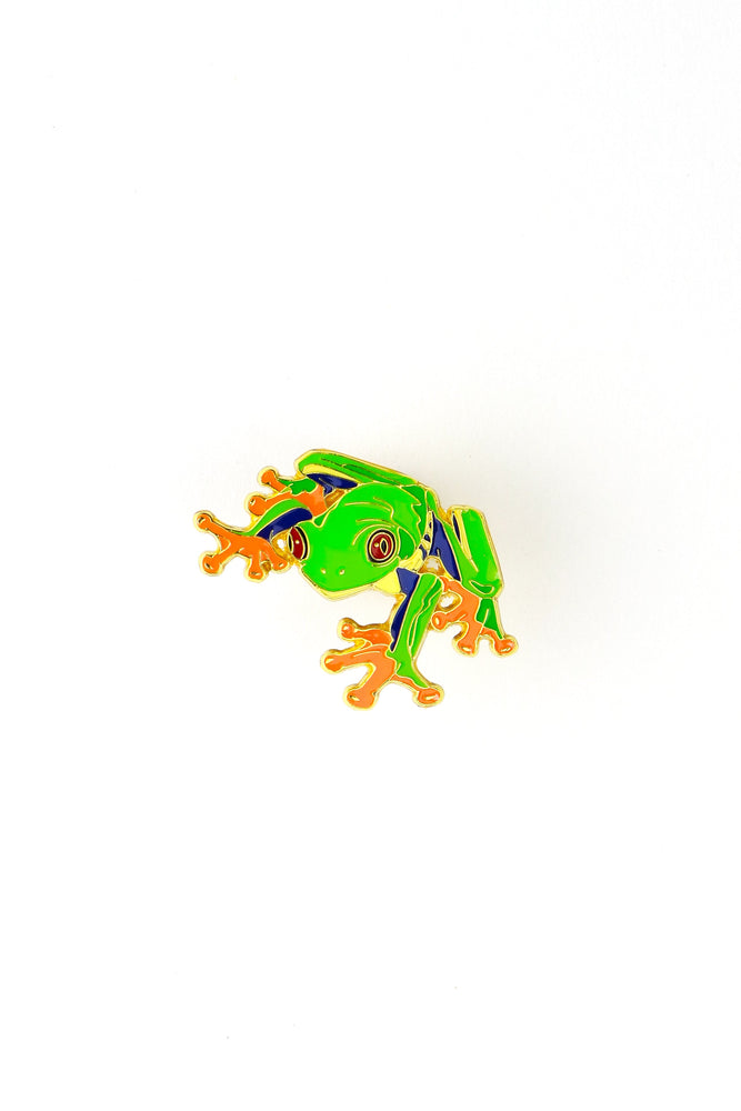 Red-Eyed Tree Frog Enamel Pin (Agalychnis callidryas) (ONLINE ORDER ONLY)