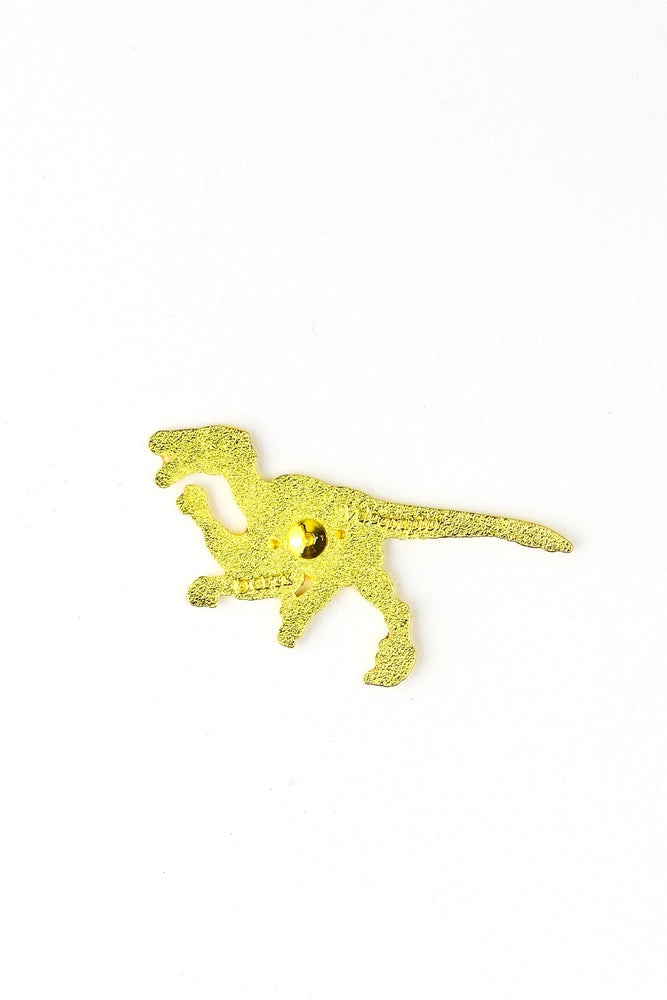 Velociraptor Enamel Pin (Velociraptor mongoliensis) (ONLINE ORDER ONLY)
