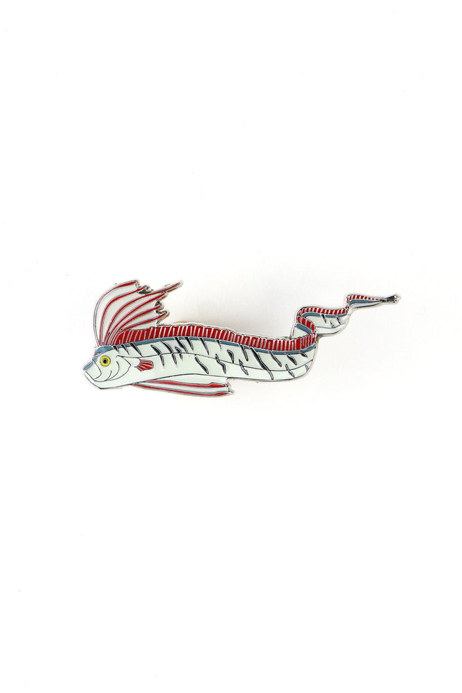 Oarfish Enamel Pin (Regalecus glesne) (ONLINE ORDER ONLY)