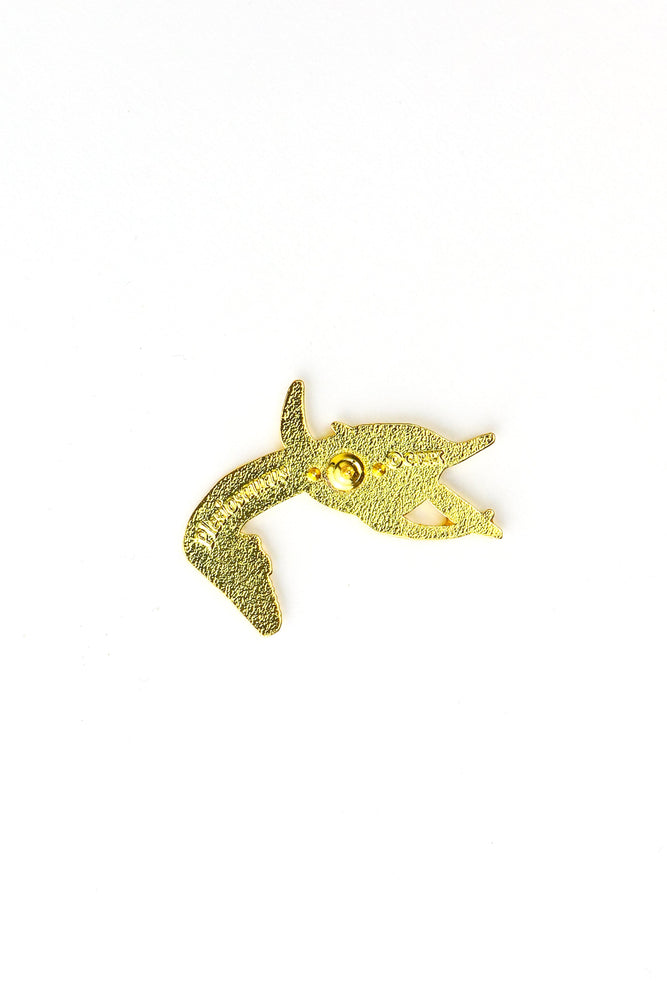 Plesiosaurus Enamel Pin (Plesiosaurus dolichodeirus) (ONLINE ORDER ONLY)