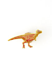 Pachycephalosaurus Enamel Pin (Pachycephalosaurus wyomingensis) (ONLINE ORDER ONLY)
