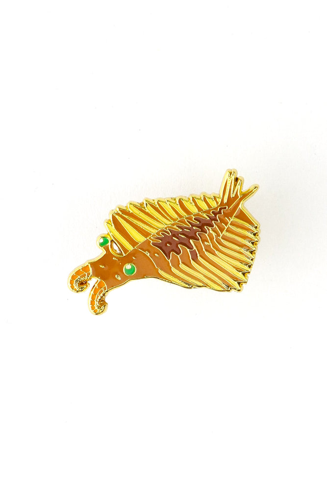 Anomalocaris Enamel Pin (Anomalocaris canadensis) (ONLINE ORDER ONLY)