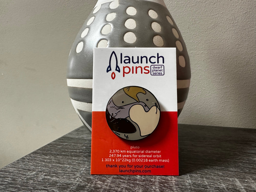 Pluto Hard Enamel Pin (ONLINE ORDER ONLY)