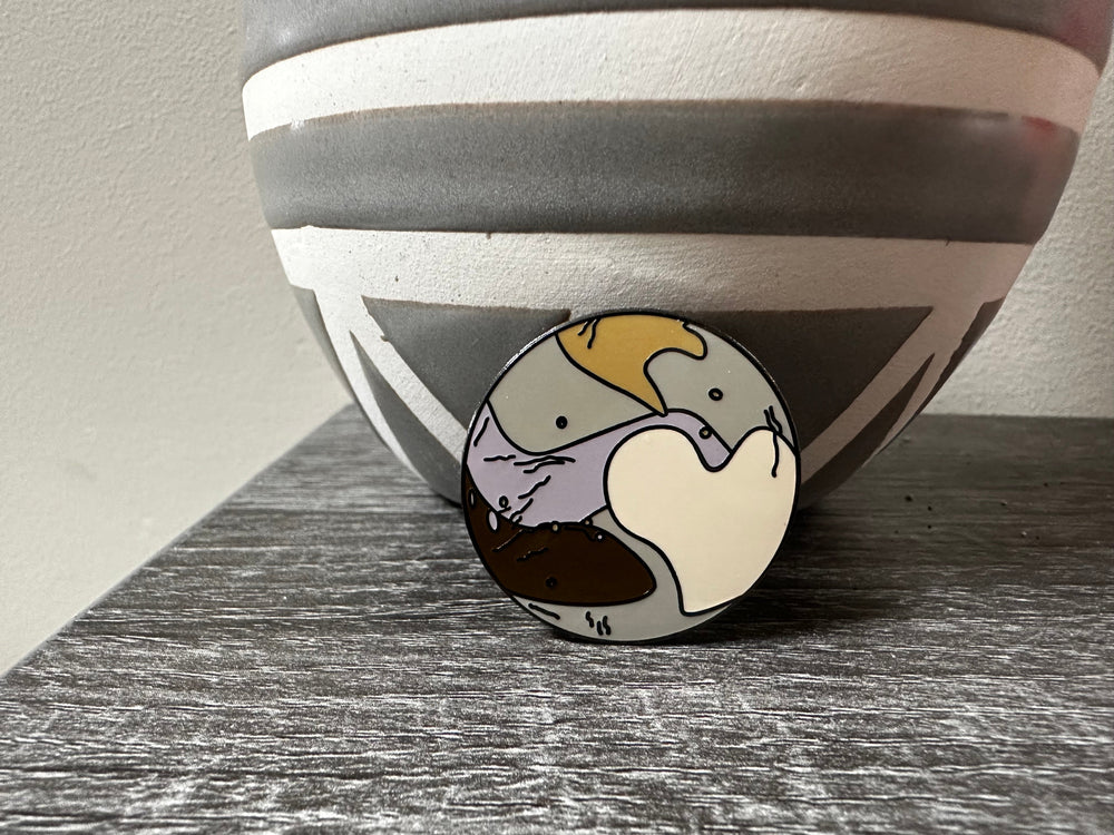 Pluto Hard Enamel Pin (ONLINE ORDER ONLY)