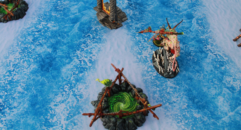 Frozen River - Neoprene Battle Mat with Bag (Online Order Only)