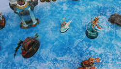 Frozen River - Neoprene Battle Mat with Bag (Online Order Only)
