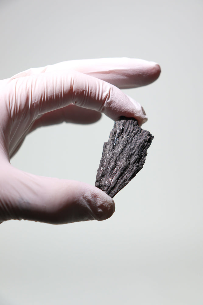 Black Kyanite Fan (ONLINE ORDER ONLY)
