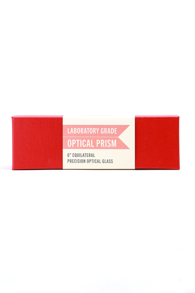 Laboratory Glass Prism - 6" (ONLINE ORDER ONLY)