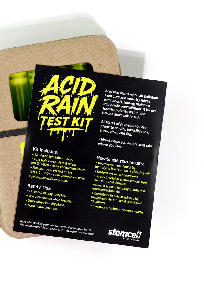 Acid Rain Test Kit (ONLINE ORDER ONLY)
