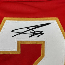 Facsimile Autographed Sergei Bobrovsky Florida Red Reprint Laser Auto Hockey Jersey Size Men's XL (ONLINE ORDER ONLY)