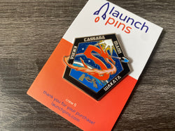 NASA Crew-5 USCV-5 Mission Patch Hard Enamel Pin (ONLINE ORDER ONLY)