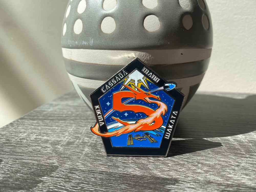 NASA Crew-5 USCV-5 Mission Patch Hard Enamel Pin (ONLINE ORDER ONLY)