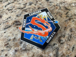 NASA Crew-5 USCV-5 Mission Patch Hard Enamel Pin (ONLINE ORDER ONLY)