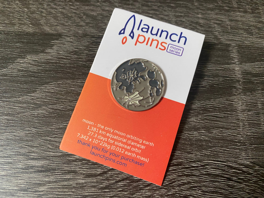 Moon Soft Enamel Pin (ONLINE ORDER ONLY)