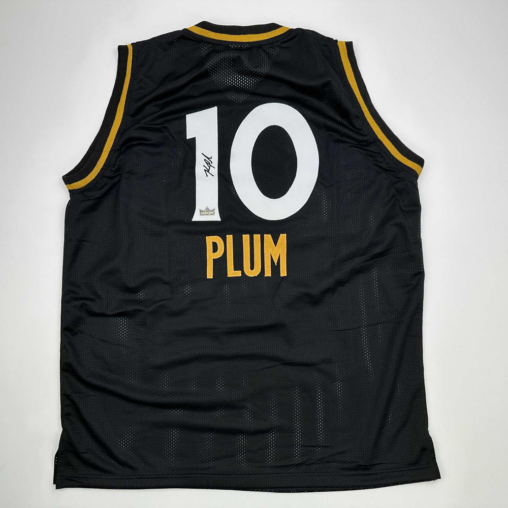 Facsimile Autographed Kelsey Plum Las Vegas Black Reprint Laser Auto Basketball Jersey Size Men's XL (ONLINE ORDER ONLY)