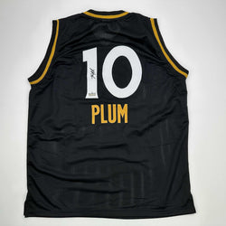 Facsimile Autographed Kelsey Plum Las Vegas Black Reprint Laser Auto Basketball Jersey Size Men's XL (ONLINE ORDER ONLY)