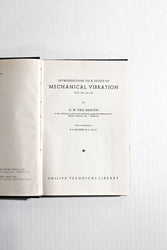 Introduction to a Study of Mechanical Vibration (ONLINE ORDER ONLY)