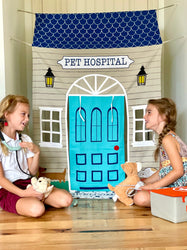 Pet Hospital Doorway Storefront with Vet's Kit (ONLINE ORDER ONLY)