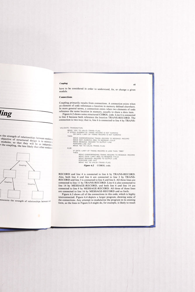 Using Structured Design — Wayne P. Stevens, 1981 First Edition/First Printing | Early Software Engineering