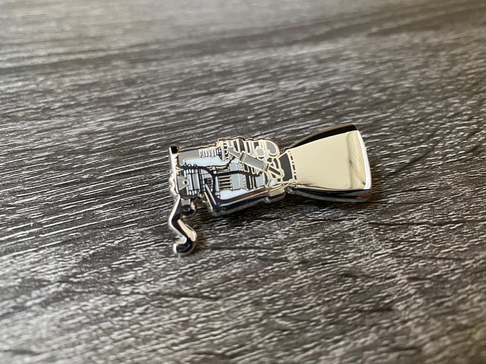 Raptor Engine (Starship and Super Heavy) Hard Enamel Pin (ONLINE ORDER ONLY)
