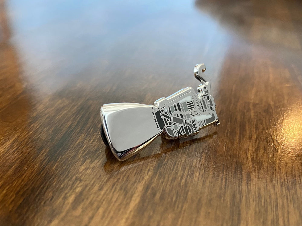Raptor Engine (Starship and Super Heavy) Hard Enamel Pin (ONLINE ORDER ONLY)