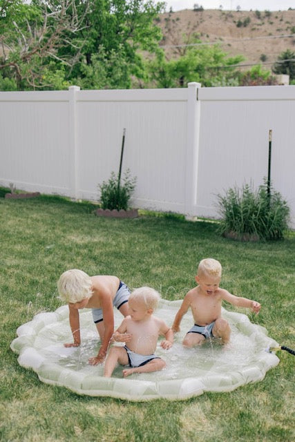 Green Gingham Splash Pad (ONLINE ORDER ONLY)