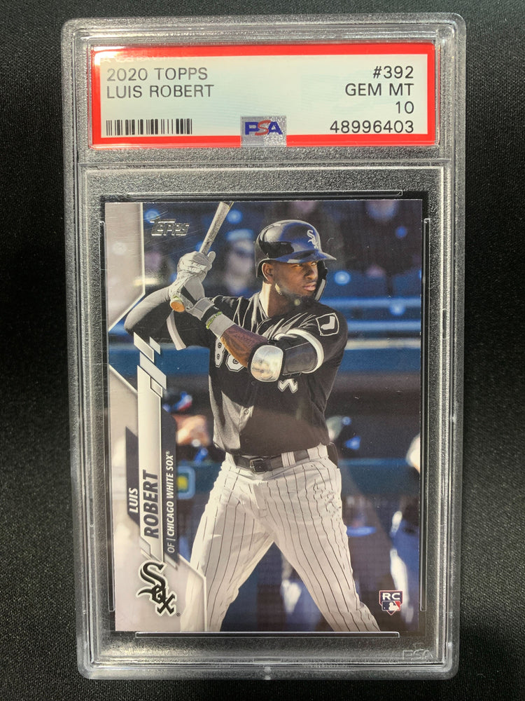 2020 TOPPS LUIS ROBERT  #392 - PSA 10 ROOKIE CARD (Online Order Only)