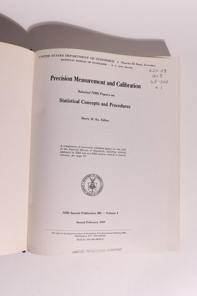 Precision Measurement and Calibration (ONLINE ORDER ONLY)