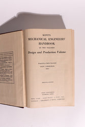 Kent's Mechanical Engineers' Handbook, 12th Edition (ONLINE ORDER ONLY)
